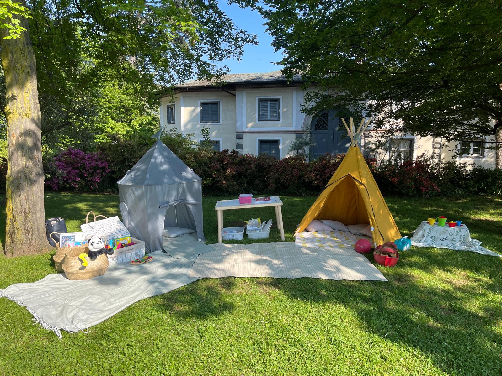 Wedding childcare Lake Como